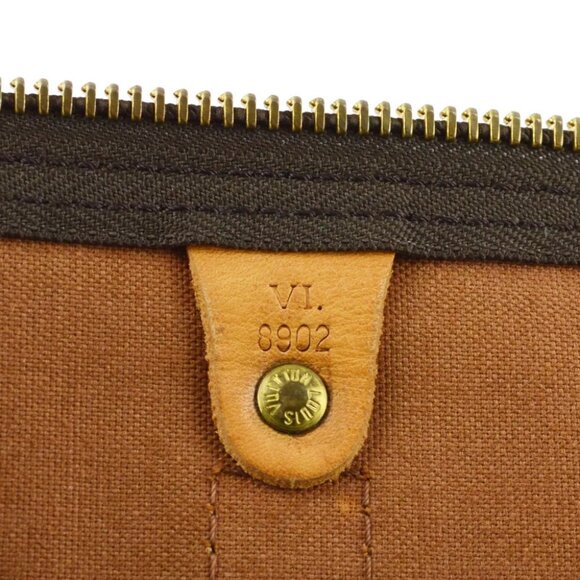 LOUIS VUITTON DUFFLE KEEPALL 50 TRAVEL HANDBAG MONOGRAM - Picture 10 of 10